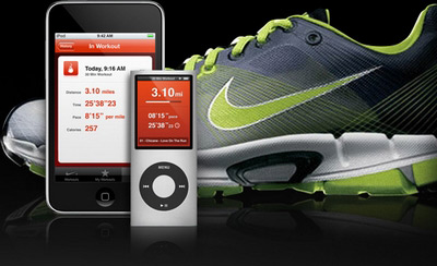 Apple and Nike for Nike+ Apple and Nike for Nike+